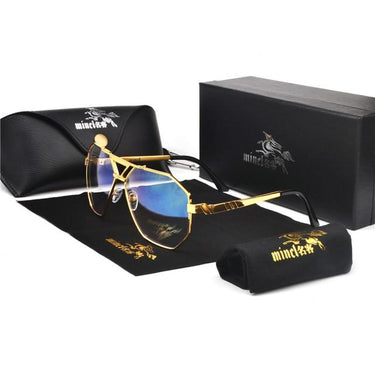 Vintage Luxury Brand and Designer Oversized Unisex Sunglasses - SolaceConnect.com
