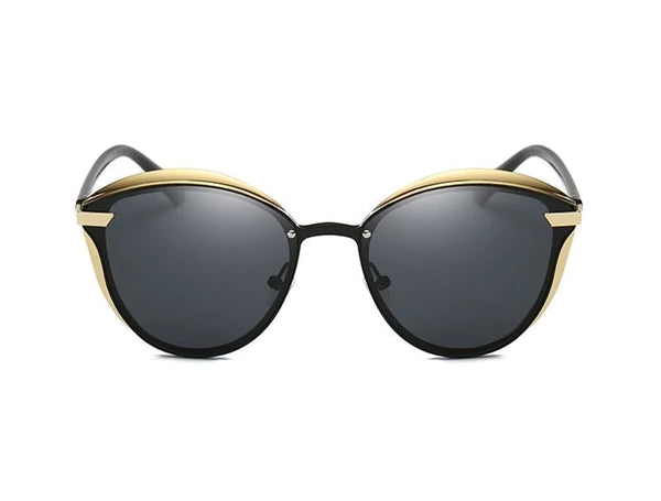 Vintage Luxury Polarized Mirror Cateye Sunglasses for Fashionable Ladies  -  GeraldBlack.com