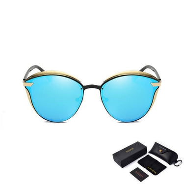 Vintage Luxury Polarized Mirror Cateye Sunglasses for Fashionable Ladies  -  GeraldBlack.com