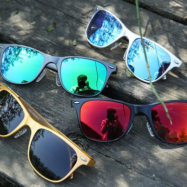 Vintage Men's Aluminum Magnesium Polarized UV400 Sunglasses - SolaceConnect.com
