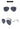 Vintage Men's Metal UV400 Polarized Mirror Outdoor Driving Sunglasses - SolaceConnect.com