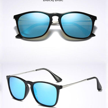 Vintage Men's Mirror Gradient Polarized Cool Driving Sunglasses - SolaceConnect.com