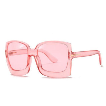 Vintage Modern Women's One Piece UV400 Gradient Oversized Square Sunglasses <br> - SolaceConnect.com