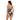 Vintage One Piece Swimsuit for Women Floral Print Hollow Out Push Up Pleate Swimwear Tummy Control Trikini  -  GeraldBlack.com
