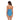Vintage One Piece Swimsuit for Women Floral Print Hollow Out Push Up Pleate Swimwear Tummy Control Trikini  -  GeraldBlack.com
