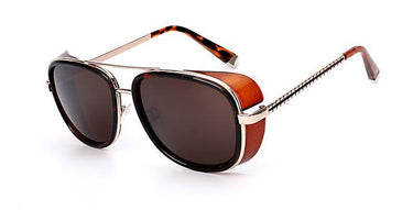 Vintage Retro Superstar Fashion Square Designer Sunglasses for Men - SolaceConnect.com