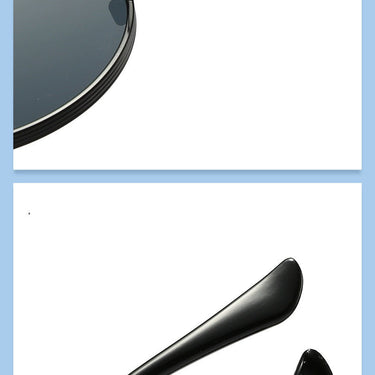 Vintage Round Unisex Fashion Solid Gradient Shades Sun Glasses Luxury Design Retro UV400 Shades  -  GeraldBlack.com