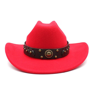 Vintage Style Autumn Winter Western Cowboy Curved Brim Cowgirl Jazz Hats Sombrero Hombre Caps  -  GeraldBlack.com