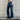 Vintage Style Korean Fashion Low Rise Flared Denim Jeans Pants for Women  -  GeraldBlack.com
