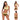 Vintage Style Stripe mid-Waist Push up Bikini plus Size Women Swimsuit  -  GeraldBlack.com