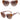 Vintage Style Women's Oversized Resin Frame Cat Eye Sunglasses - SolaceConnect.com