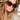 Vintage Style Women's Oversized Resin Frame Cat Eye Sunglasses  -  GeraldBlack.com