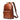 Vintage Unisex Brown Coffee Full Grain Genuine Leather 14'' Laptop Backpack  -  GeraldBlack.com