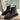 Vintage Weave Martin Boots Hollow Chelsea Boots Round Toe Ankle Booties Slip On Mid Heels British Style Botas  -  GeraldBlack.com