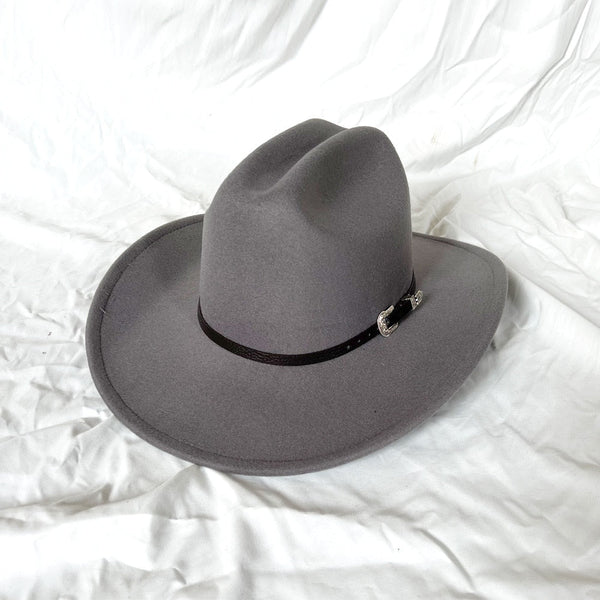 Vintage Western Gentleman Lady Jazz Cowgirl Cowboy With Leather Wide Brim Cloche Church Sombrero Hombre Caps  -  GeraldBlack.com