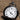 Vintage White Dial Black Case Smooth Necklace Pendant Pocket FOB Watch  -  GeraldBlack.com