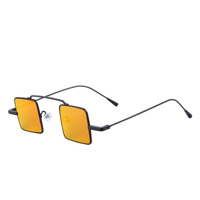 Vintage Women and Men Steampunk Square Anti-Reflective Sunglasses - SolaceConnect.com