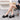 Vintage Women's Autumn Spring Leather Low Thick Heels Pumps Handmade Flower Shoe - SolaceConnect.com