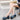 Vintage Women's Autumn Spring Leather Low Thick Heels Pumps Handmade Flower Shoe - SolaceConnect.com