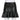 Vintage Women's Black Synthetic Leather High Waisted Mini Ruffles Skirt - SolaceConnect.com