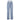 Vintage Women's Blue Denim High Waist Ripped Straight Leg Jeans Pants - SolaceConnect.com