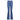 Vintage Women's Blue Striped High Waist Denim Jeans Streetwear Flare Pants - SolaceConnect.com