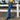 Vintage Women's Blue Striped High Waist Denim Jeans Streetwear Flare Pants - SolaceConnect.com
