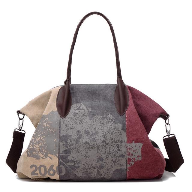 Vintage Top Handle Crossbody Bag