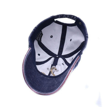 Washed Cotton Soft Vintage Baseball Cap with Embroidery for Men Women - SolaceConnect.com