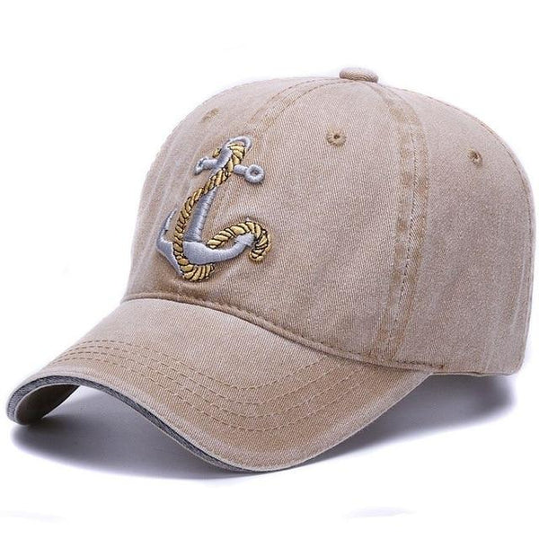 Washed Cotton Soft Vintage Baseball Cap with Embroidery for Men Women - SolaceConnect.com