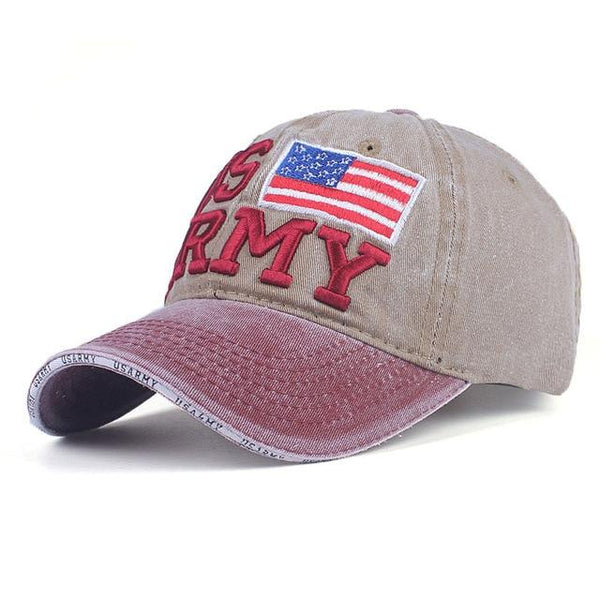 Washed Cotton Summer Adjustable Baseball Cap with Embroidery for Men Women - SolaceConnect.com