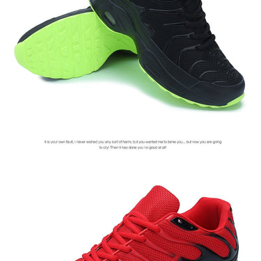 Watermelon Red Men Breathable Trainers Fashions Mesh Basket Tenis Hombre Running Shoes Big Size 47  -  GeraldBlack.com