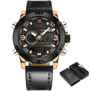 Waterproof Casual Sport Military Brand Quartz Clock Watches for Men - SolaceConnect.com