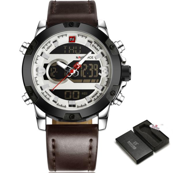 Waterproof Casual Sport Military Brand Quartz Clock Watches for Men - SolaceConnect.com