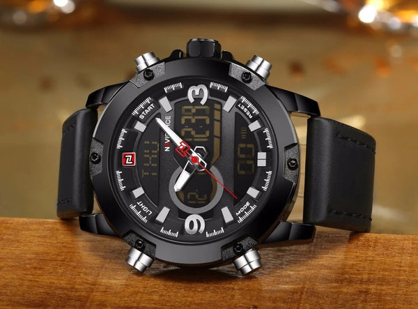 Waterproof Casual Sport Military Quartz Clock Watches for Men  -  GeraldBlack.com