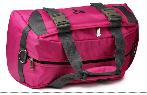 Waterproof Nylon Training Shoulder Crossbody Sports Travel Bag for Women - SolaceConnect.com