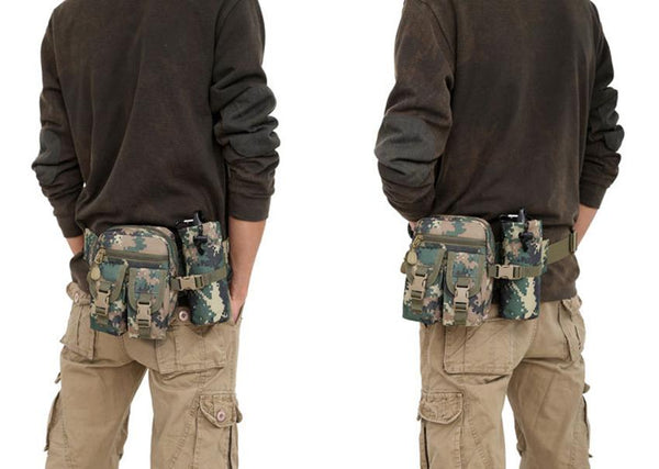 Waterproof Oxford Shoulder Pouch Kettle Bag for Outdoor Military & Tactical - SolaceConnect.com
