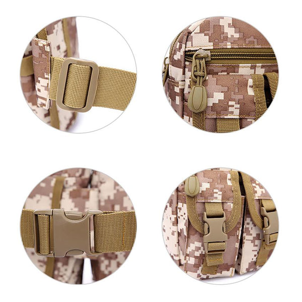 Waterproof Oxford Shoulder Pouch Kettle Bag for Outdoor Military & Tactical - SolaceConnect.com