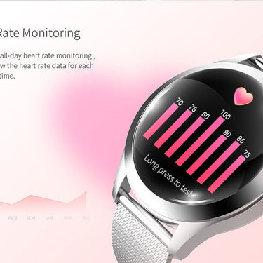 Waterproof Smart Watch with Heart Rate Monitor Message and Call Reminder  -  GeraldBlack.com