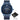 Waterproof Sports Mesh Band Analog Watch for Men with Blue Clock - SolaceConnect.com