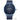 Waterproof Sports Mesh Band Analog Watch for Men with Blue Clock - SolaceConnect.com