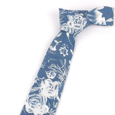 Wedding Business Casual Print Skinny Neckties for Men and Women - SolaceConnect.com