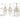 Wedding Ethnic Crystal Gold Color Chandelier Long Earrings for Women - SolaceConnect.com