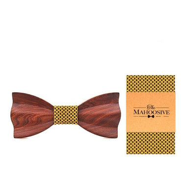 Wedding Neckwear Accessories Novelty Handmade Wooden Bow Ties for Men - SolaceConnect.com