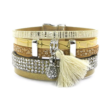 3 Color 3 Size Charm Bracelets and Christmas Gift Wrap Bangles for Women women bracelets GeraldBlack.com   