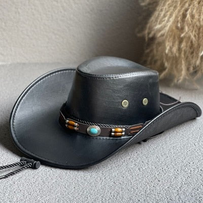 Western Cowboy Women Men Vintage Gentleman Panama Cowgirl Jazz Cap Sombrero Hombre Dress Hats  -  GeraldBlack.com