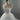 White Beads Crystal Sweetheart Bridal Wedding Dress with Back Button - SolaceConnect.com