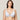 White Floral Front Closure Full Coverage Non-padded Bra for Women  -  GeraldBlack.com