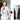 White Formal Long Sleeve Professional Business Suit Blazer Pants for Women  -  GeraldBlack.com