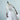 White Ivory Lace Big Train Gown Plus Size Bridal Wedding Dress - SolaceConnect.com